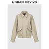 UR 2025 Women's PU Loose-Fit Jacket