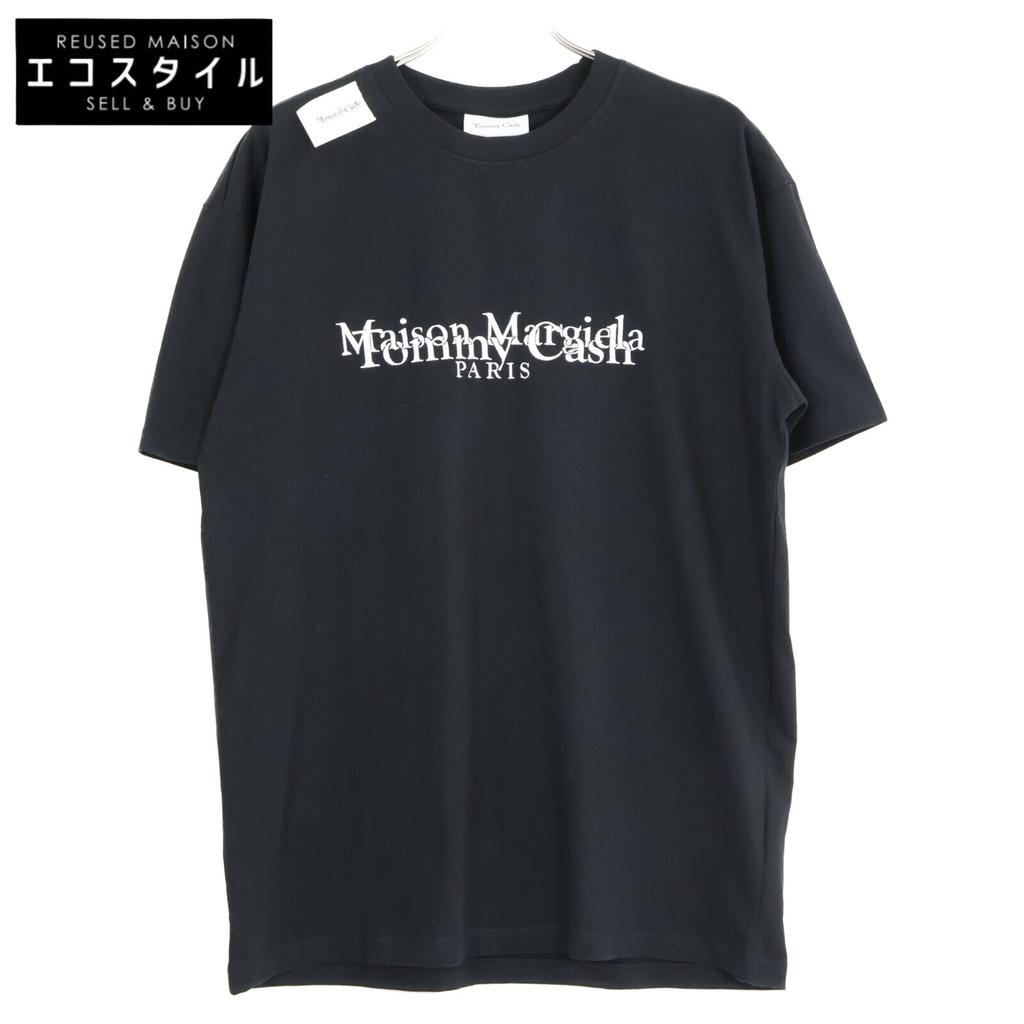 Maison Margiela ×Tommy Cash Black Logo T-shirt tops Not written blackUsed