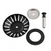 Easy To Clean Stainless Steel Basin Strain Drainer for Kitchen Sink Replacement