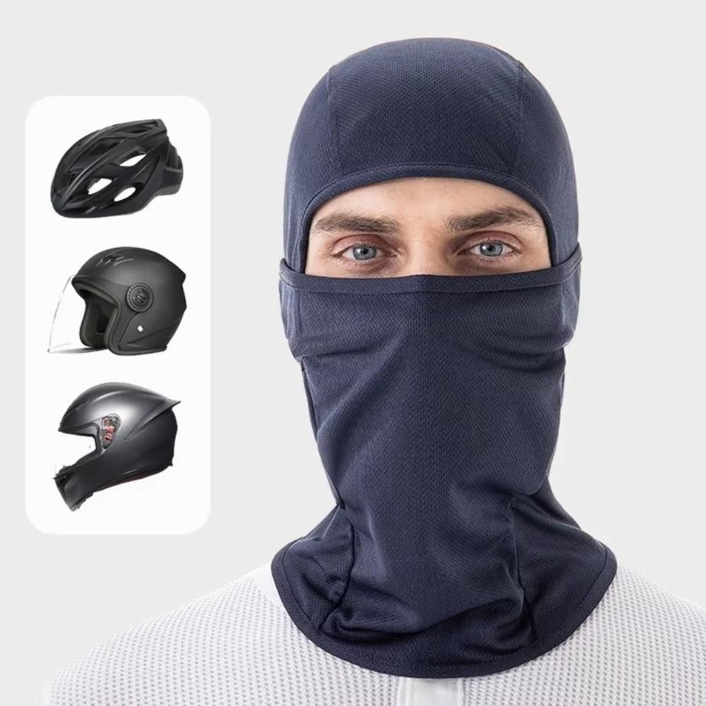 Quick Dry Balaclava Sweat Absorbent Cycling Mask Sun Protection Head Cove  Motorcycle