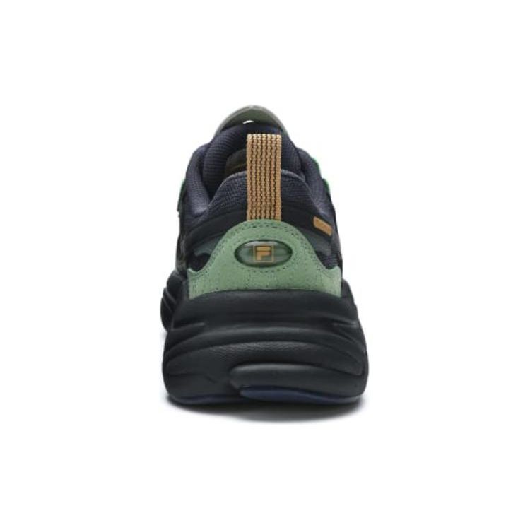 Fila Mars 1 Comfortable Sports Low-Top Casual Trail Running Shoes Men Sneaker Green Black F12M342111FBG