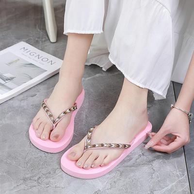 Chanclas Antideslizantes de Suela Blanda para Mujer: Sandalias Planas Cómodas de EVA