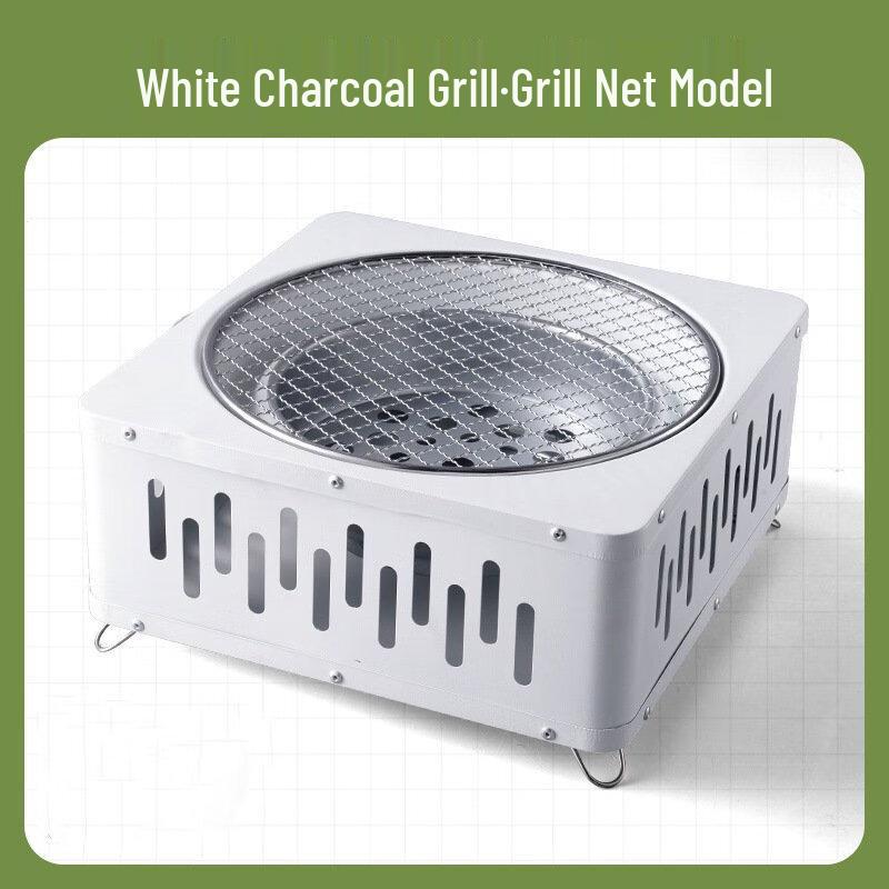 OEING Outdoor Portable Charcoal BBQ Grill & Fire Pit