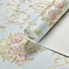 Flower Pattern Self-adhesive Wallpaper Thickening 3D Emboss Wall Stickers Restaurant Kitchen Bathroom Background Home Decoration