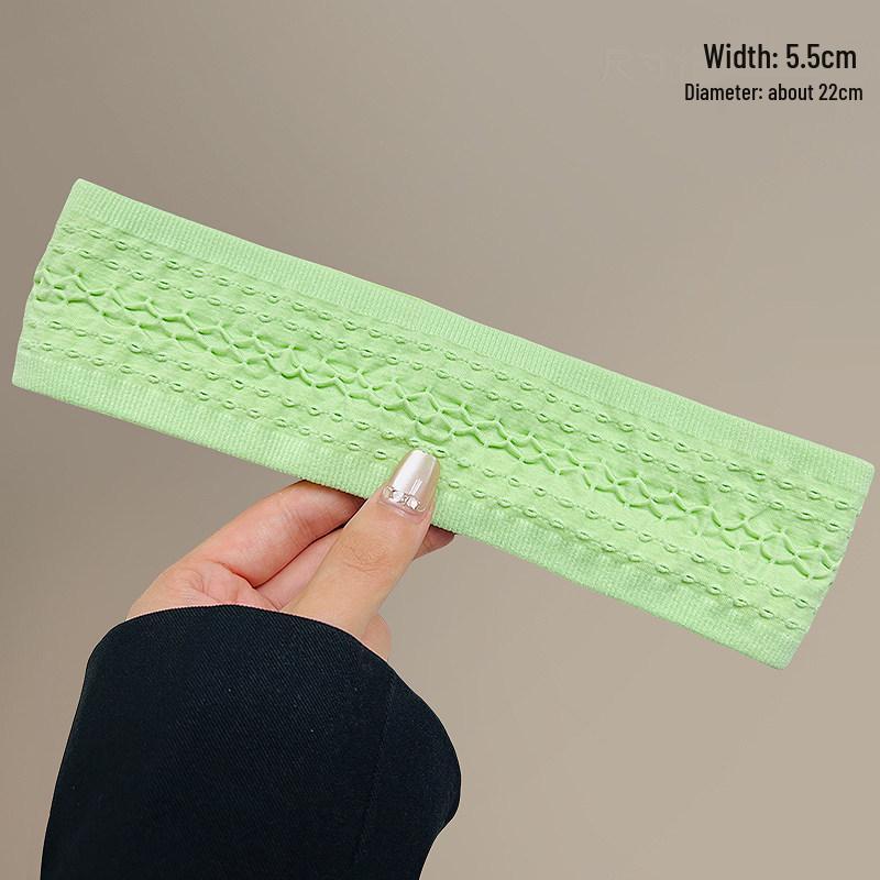 Breathable Quick-Dry Sweat-Wicking Sports Headband for Yoga, Running, and Cycling