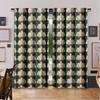 Floral Curtains Art Nouveau Style Romantic Flowers Nature Design Bedroom Bathroom Living Room Dining Kitchen Study Curtain Set Of 2 Made Polyester