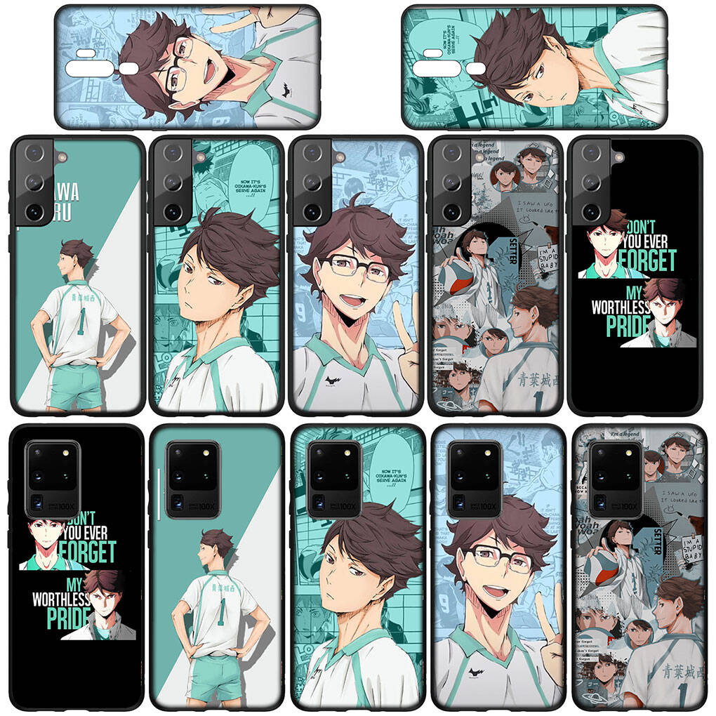 Für Samsung Galaxy S25 S24 S23 iPhone 17 16 15 Xiaomi Redmi Note 14 13 12 11 Plus Pro Max XR A37 A57 Handyhülle Haikyuu Oikawa Tooru OPPO Huawei Cover