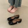 Low-heeled French small fragrant Mary Jane single shoes women's shoes 2025 new spring and autumn color matching temperament evening shoes