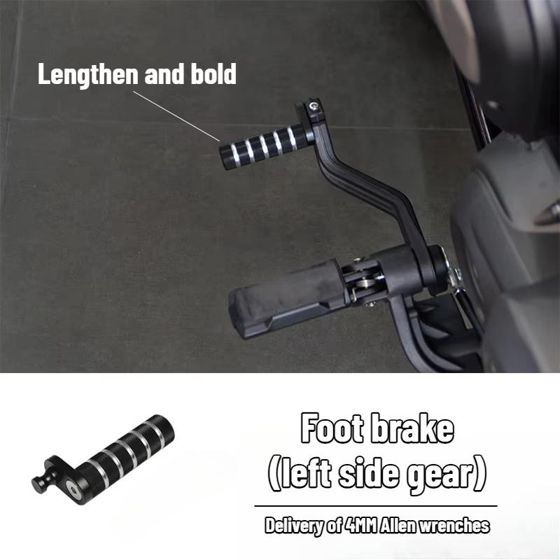 Universal Motorcycle Brake/Clutch Stop Lever for Black Flag 500 & Jinjila 500/450 - Foot Brake Pull Lever Accessories