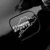 1PCS PVC Car Fuel Tank Cap Decortion Stickers Car Emblem Body Decals For Mazda Axela Atenza CX-3 CX-5 CX-8 MS Demio MPS 3 6 CX3