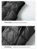 Men's Plus Size Winter Fashion Cotton Vest - Trendy Sleeveless Jacket with Stand Collar