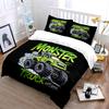 Monster Truck Graphic Design. Bedding Sets Duvet Cover Sets Duvet Covers Pillowcases(1* Duvet Cover 2* Pillowcases Without Duvet Insert)