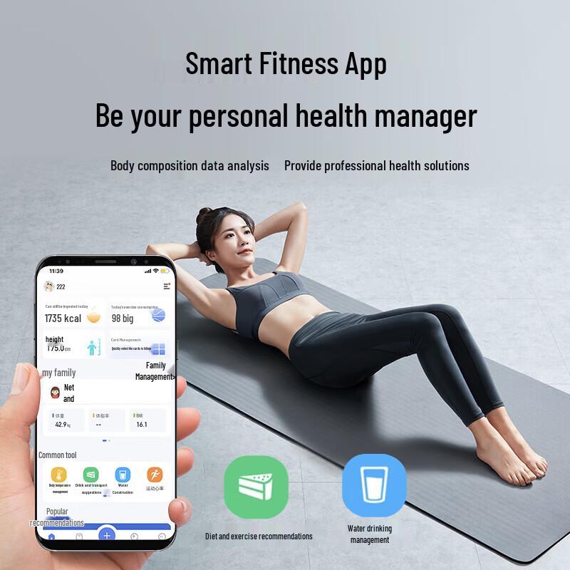 Yun Kang Bao 8-Electrode Smart Body Fat Scale (CN Version)