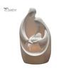 Lines Figure Family of 3 Figurine 3D Printed Parents And Kids Statue Themed Christmas Decor Modern Sculpture for Living Room Bedroom Shelf TV Stand