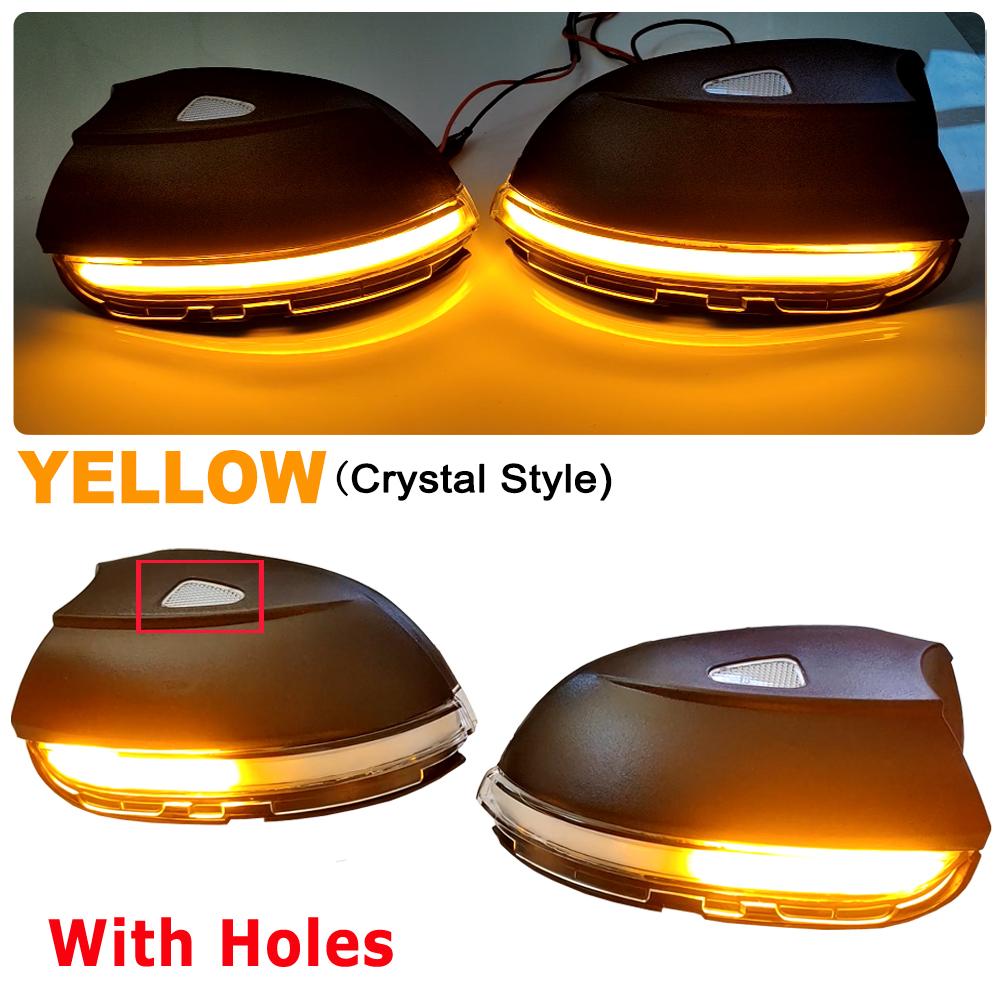 LED Dynamic Turn Signal Light For Volkswagen VW GOLF 6 VI MK6 GTI R Line R20 Touran Flasher Flowing Water Blinker Flashing Light