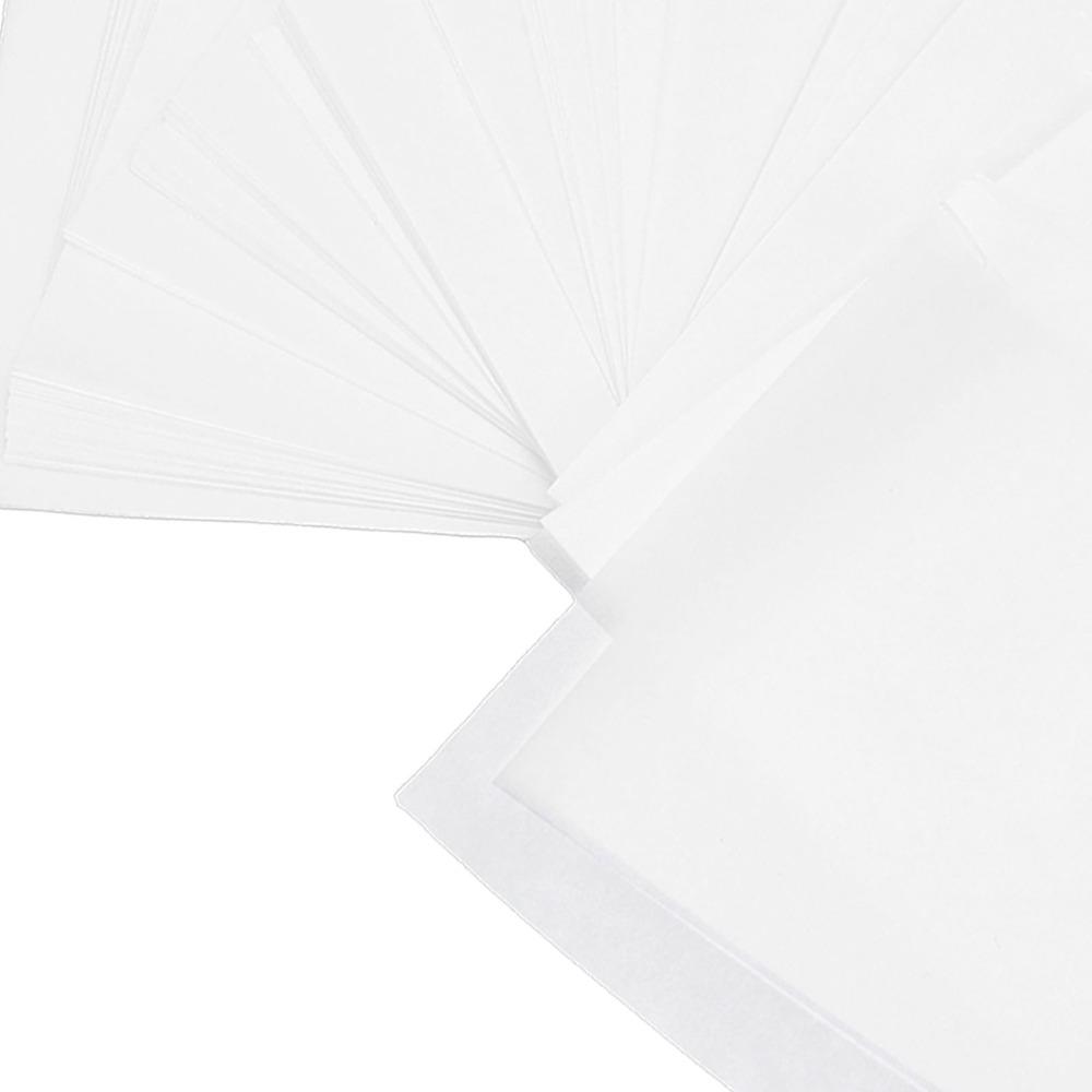500 Pcs,60x60,75×75,120×120,150×150,200×200mm Square Shape Weighing Paper Solid Weighing