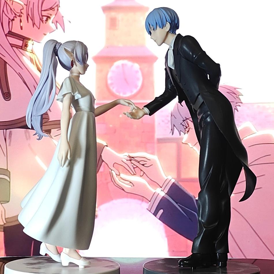 In Stock Original Anime Figure Sega Frieren: Beyond Journey's End Frieren LUMINASTA HIMMEL VORIG Action PVC Toys Figurine Model