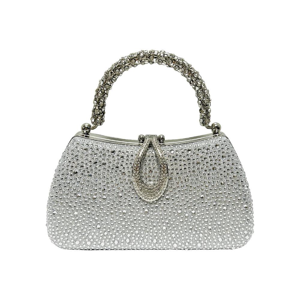 New fashion high sense light luxury dinner handbag chain messenger bag bag evening dress diamond hand bag