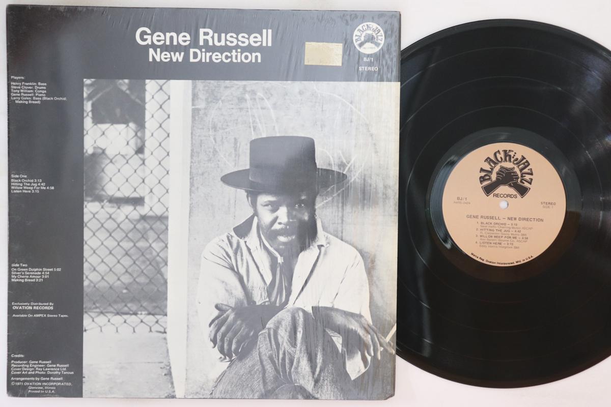 

LP Пластинка ДЖИН РАССЕЛ Новое направление BJ1 BLACK JAZZ 1971 США Джаз Б/У