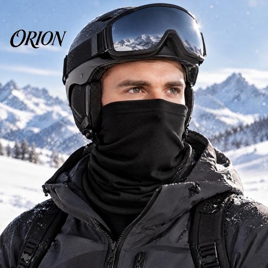 Neck Gaiter Mask Face for Cycling, Winter Velvet Skiing Mask, Windproof Guard Cold Weather Thermal Cover Men Women Cycling