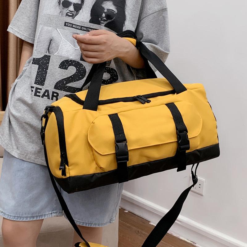 Travel bag Large capacity Short business trip Boarding training Small luggage bag Yoga fitness bag Accommodation storage bag