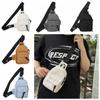 Solid Color Sport Chest Bag Mini Shoulder Bag Simple Men Crossbody Bag  Unisex