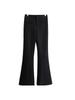 Women's Plus Size High Waist Micro-Flare Pants - Slimming Spring Suit Casual Long Pants