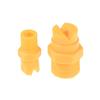 Plastic Vee Jet Flat Fan Spray Nozzle 1/8" 1/4" 3/8" 1/2" Industrial Cleaning