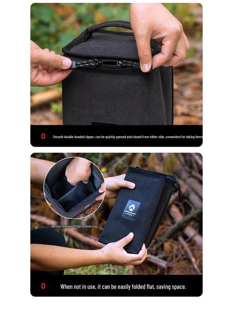 Сумка Koman BKT-9-BC для великої туристичної лампи - Щільний брезент для ламп, газових балонів та пальників