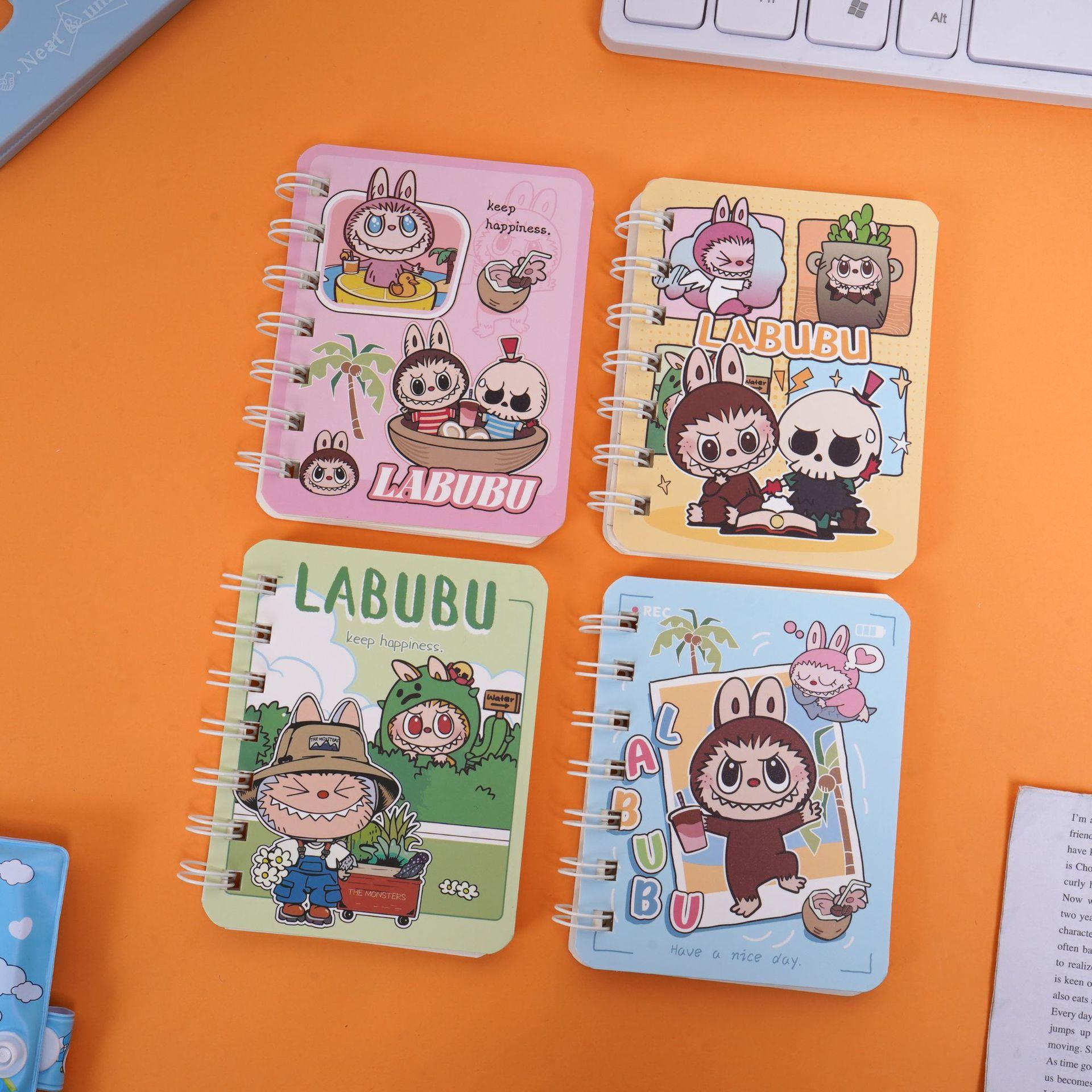 

Cartoon Cute High-value A7 Coil Book Student Small Book Mini Notebook Portable
