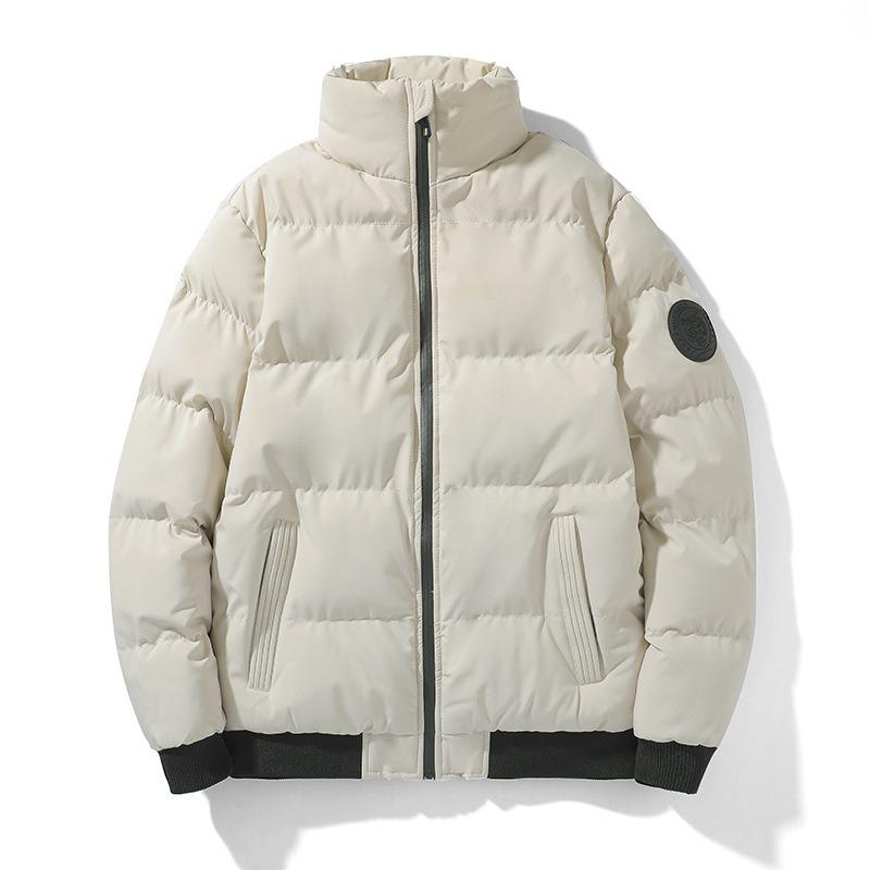 New Thickened Padded Jacket Men's Casual Winter Trend Short Padded Jacket Padded Jacket Large Size Fashion Trendy Men