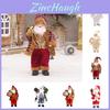 Wholesale Christmas New Elderly Doll Window Decoration 30cm Standing Santa Claus