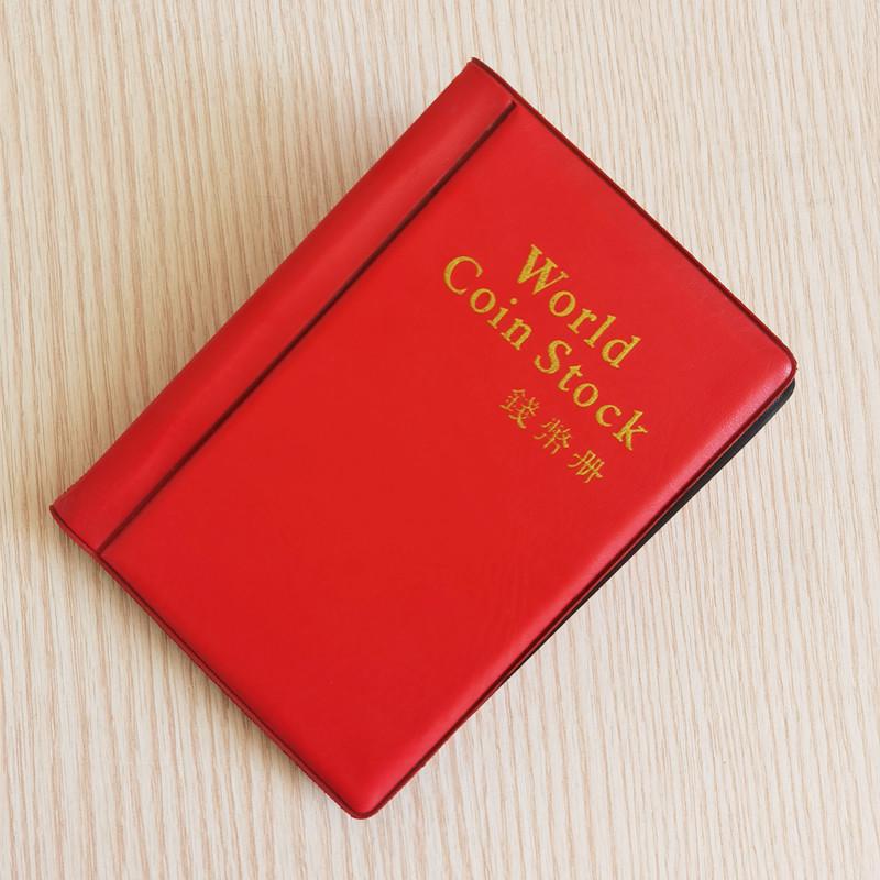 Album Mare cu 240 de Buzunare pentru Depozitarea Monedelor Antice - Liant pentru Colecționar de Monede Comemorative