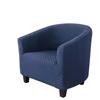 Blue Single Seat Sofa Couches Covers Club Tub Chair Cover Armchair Couch Cover Furniture Protector Slipcovers for Living Room