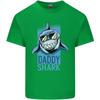 Daddy Shark Funny Fathers Day Unisexs Light Cotton TShirt