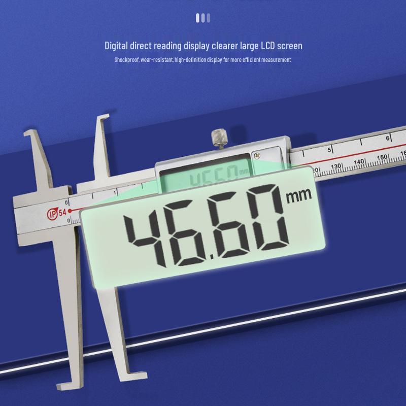 Digital Vernier Caliper for Inner Groove & Hole Measurement, 10-150mm