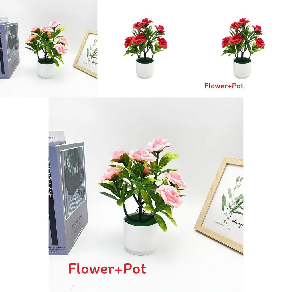 Rosenstrauß Künstliche Pflanze Für Heimdekoration Und Hochzeitsgeschenke Mit Realistischen Plastikblumen