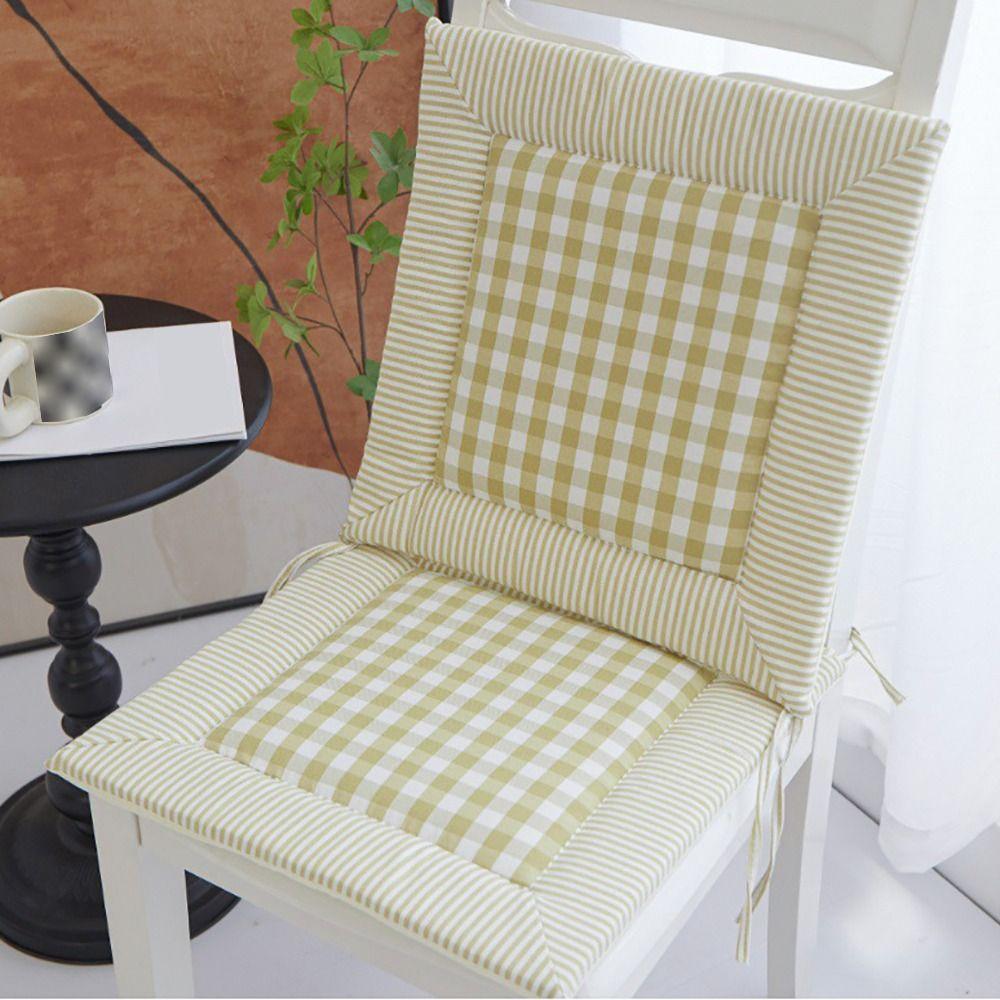 Checkered Chair Cushion Soft Seat Cushion Durable Chair Pad