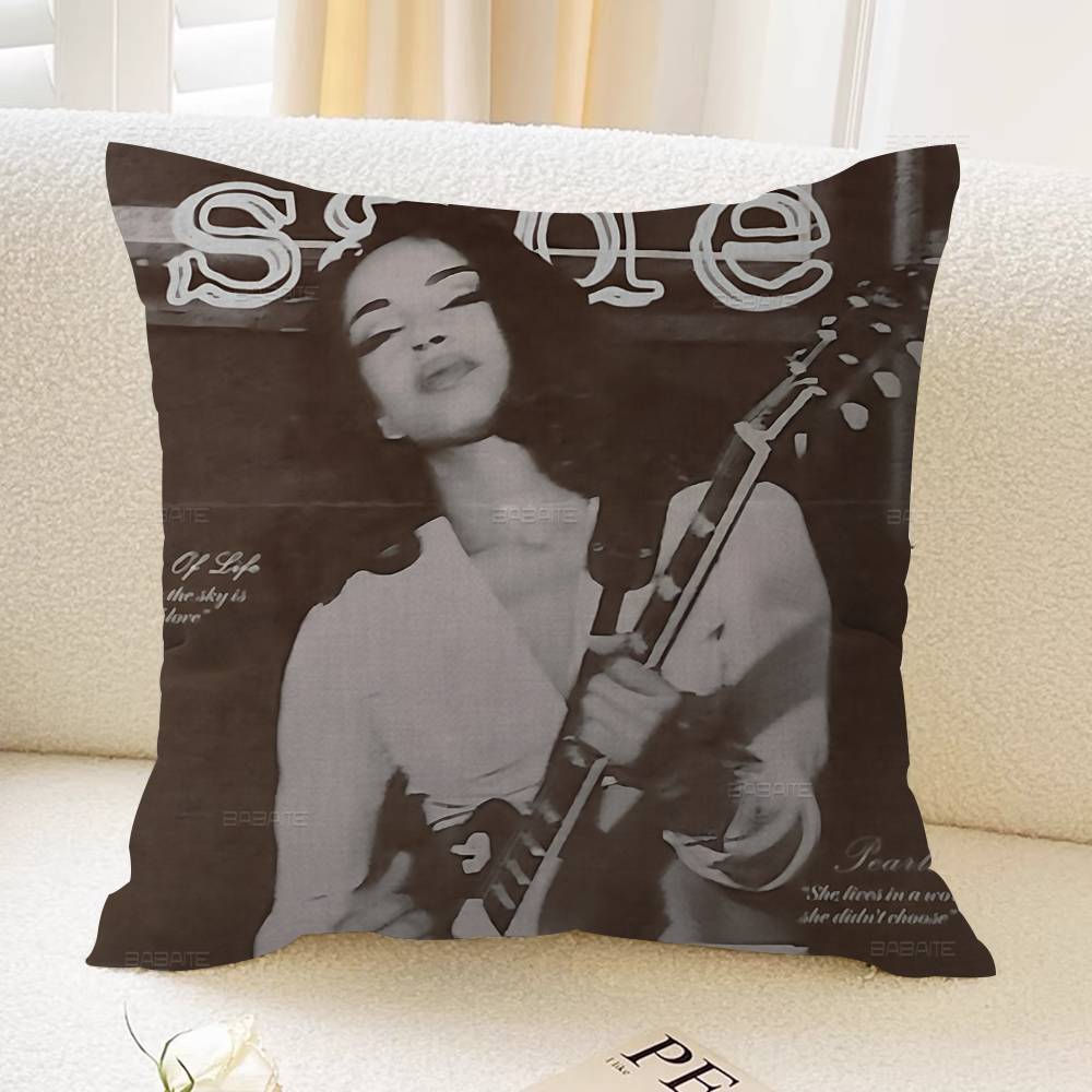 Band S-Sade Adu Sänger Kissenbezug Design Kissenbezug Dekor Feiertagsdekorati