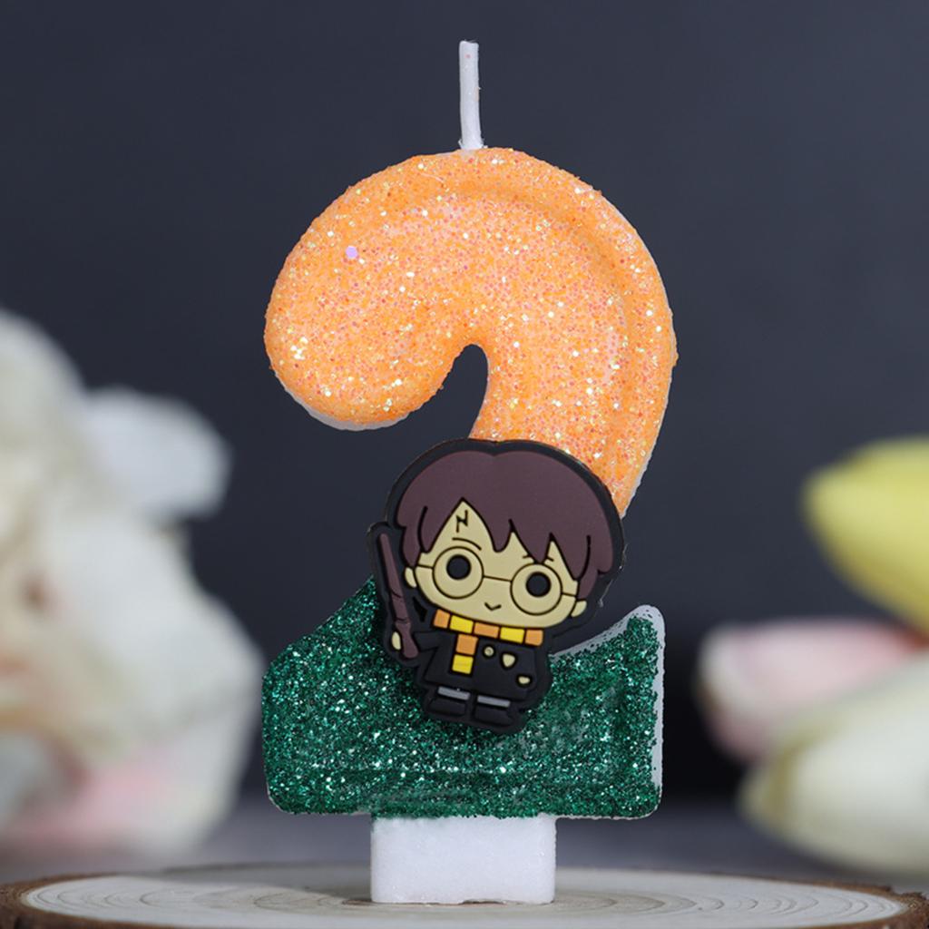 Cute Cartoon Digital Candles, Birthday Candles, Party Decorations
