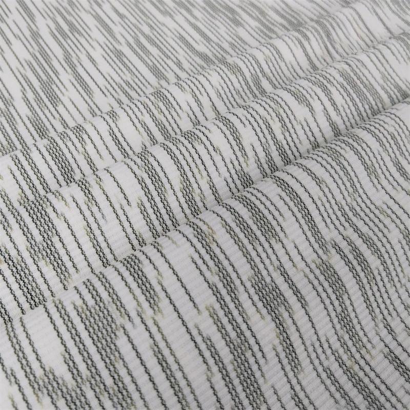 100x150cm High-elastic Striped Knitted Jacquard Fabric DIY Sewing Dress Pants Sweaters Cushion Tie-dyed Designer Fabric