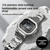 DW-H5600 Vintage engrave Mod kit  For Casio G-SHOCK Small Square DW H5600 modified solid stainless steel Watch strap case men