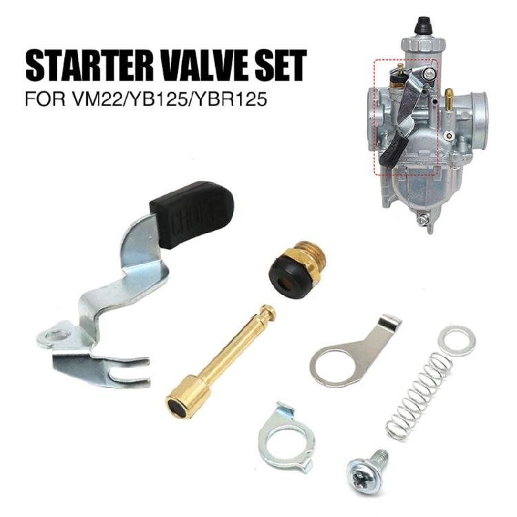 Universal Carburetor Manual Handle Choke Flange Lever Repair Accessory Motorcycle Choke Starter Valves Lever for YBR125