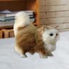 Plush Cat Dolls Desktop Ornaments Party Favor Birthday Gift Educational Toy Model Crafts Soft