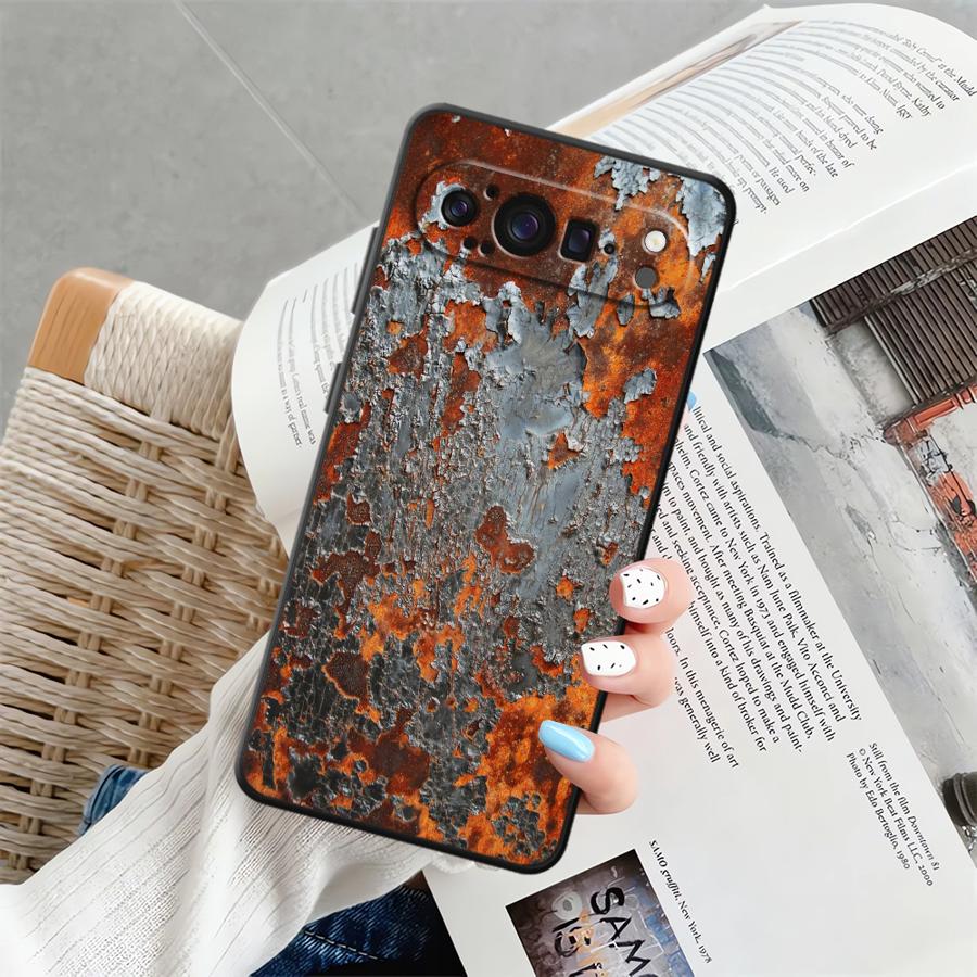 Retro Rust Funda Phone Cover Case for Google Pixel 7a 6a 6 7 8 Pro 10 9 Pro XL 8a 9a