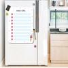 Shopping Magnet Board Sticker Weekly Calendar Fridge