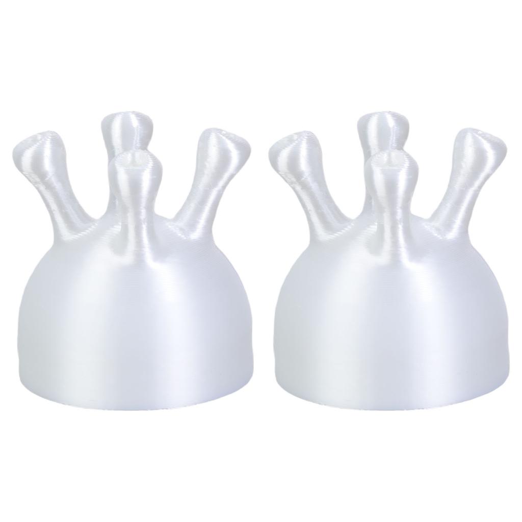 Pack Of 2 Funny Cow Udder Milk Bottle Pourer Caps for Home Kitchens Use Milk Carton Diverter Caps Storage Accessories