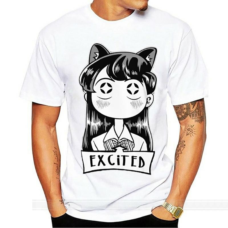Miss Komi Excited T Shirt manga komi san komisan shouko communication anime cartoon komi S