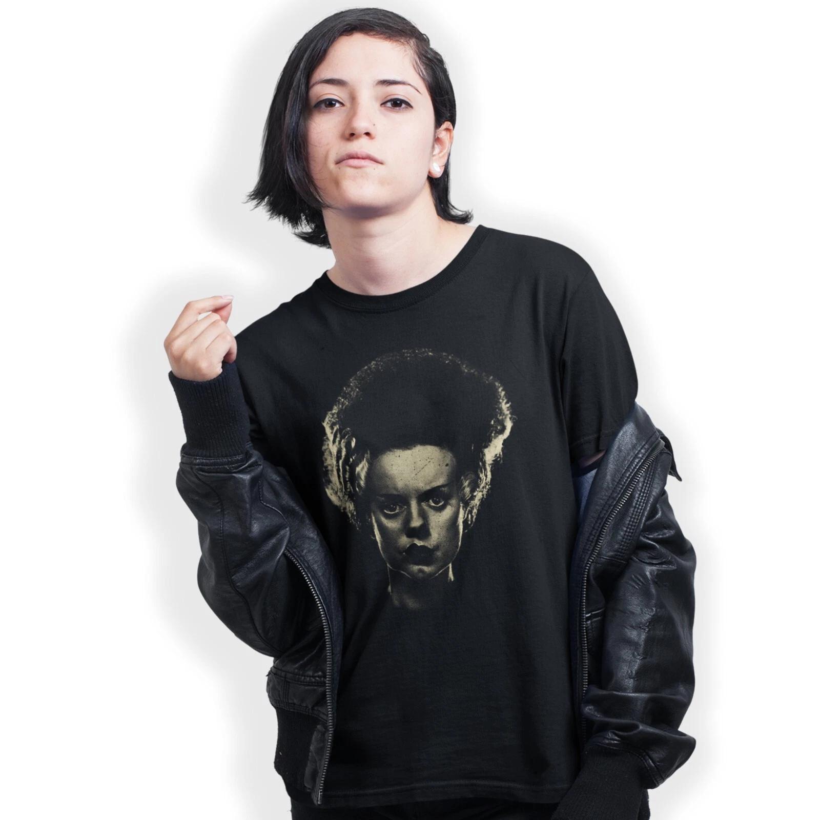 The Bride Of Frankenstein T-Shirt Classic Movie Monster Birthday Halloween Gift M