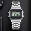 Metal Watch, Retro Digital Electronic Watch, Wristwatch